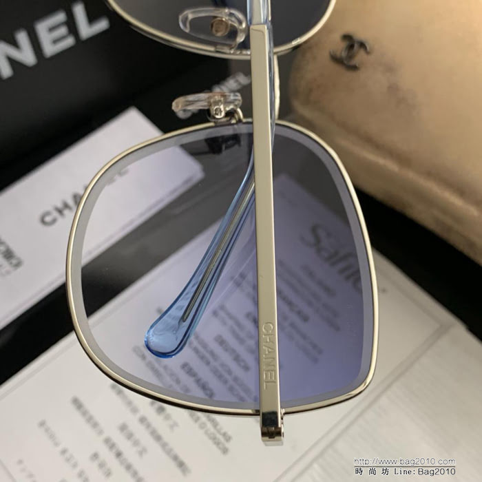 CHANEL香奈兒 19年開春新款 潮流爆款 時尚圓框太陽鏡 高品質 網紅潮款墨鏡  lly1593